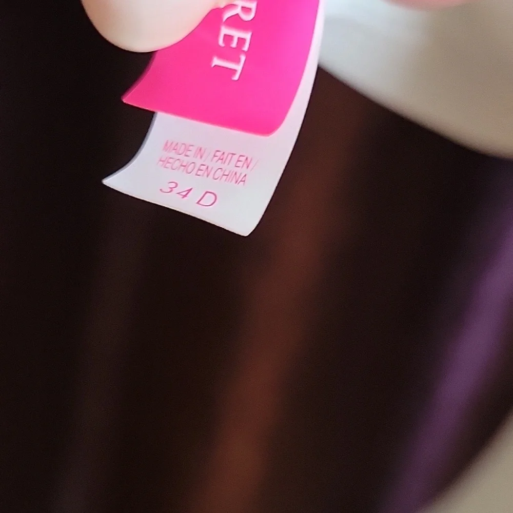 Victoria's Secret sexy sequined rainbow  push up bikini top 34d - Picture 5 of 6